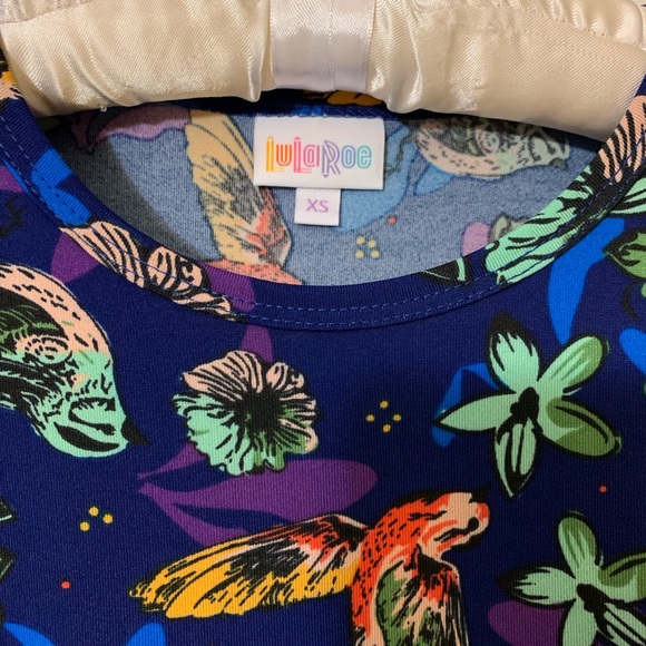 NWT Maxi Dress with Flowers and Birds - Picture 3 of 4